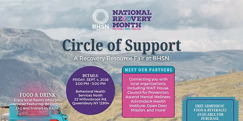 Circle of Support: A Recovery Resource Fair