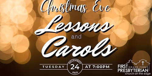 7pm Traditional Christmas Eve "Lessons and Carols" Service
