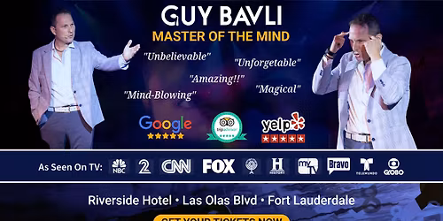 Guy Bavli - Master of the Mind - LIVE!
