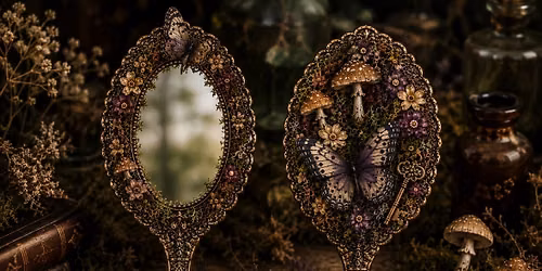 Mushroom Mirror Building Workshop