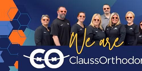 Photos with Santa & Mrs. Claus at Clauss Orthodontics (Middlebury)