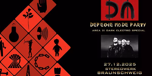 DEPECHE MODE PARTY  + DARK ELECTRO SPECIAL (Side Area)