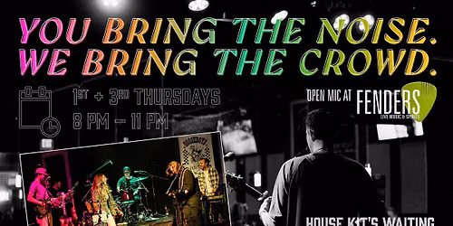 Full Band Open Mic @ Fenders