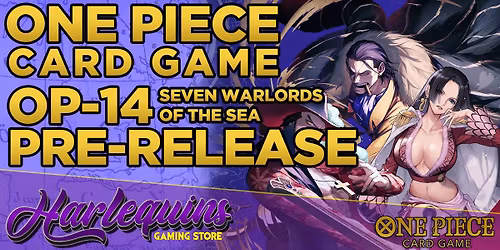 One Piece Card Game OP14: Seven Warlords of the Sea Pre-Release Event