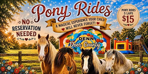 Pony Rides \ud83d\udc34 Activities \u2b50\ufe0f No Reservation Needed!