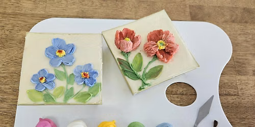 Palette Knife Floral Mini-Cake