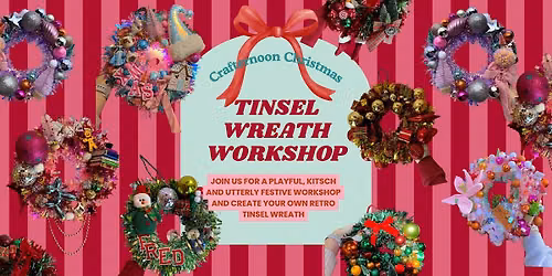 Christmas Tinsel Wreath Making Workshop