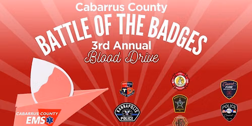 Battle of the Badges - 3rd Annual Blood Drive