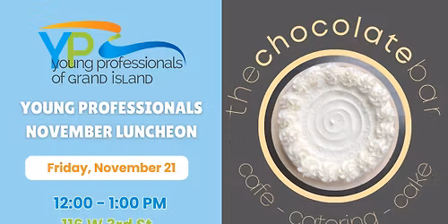 YP November Luncheon: The Chocolate Bar