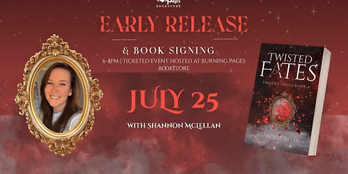 Signing and Meet & Greet Event with Shannon McLellan | EARLY RELEASE