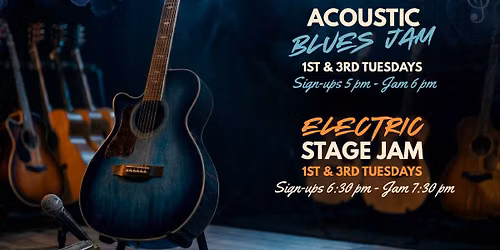 Acoustic and Dark City Blues Jams