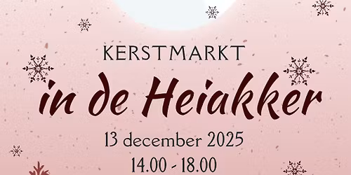Kerst in de Heiakker 2025