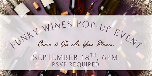Funky Wines Pop-Up Event