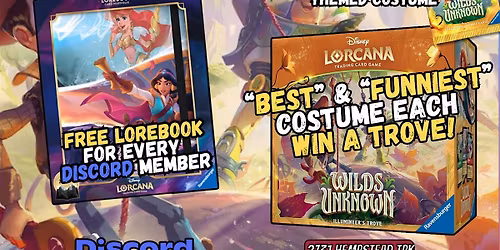 Lorcana "Wilds Unknown" Costume Release Party!