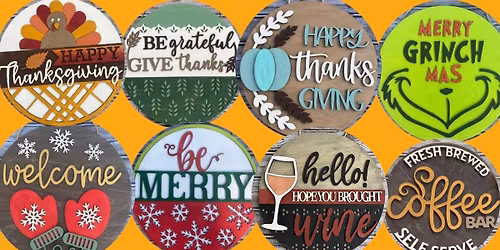 Door Hanger Workshop at The Winery at Wolf Creek