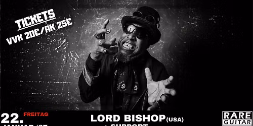 Lord Bishop (USA) + Support