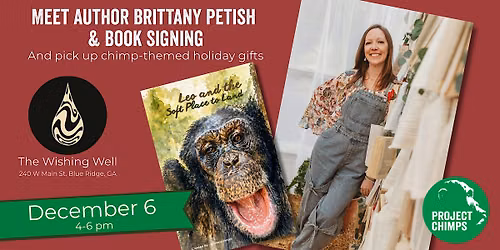 Meet Author Brittany Petish: Leo\u2019s Book Signing at The Wishing Well