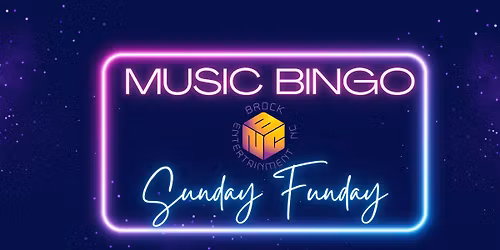 Sunday Funday, Music Bingo!
