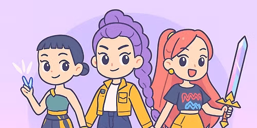 K-Pop Demon Hunters Craft Party