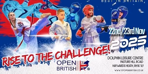 2025 OPEN British ITF Taekwon-Do Championships