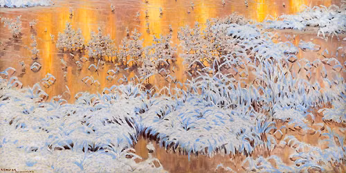 Iseldens flamma glittra