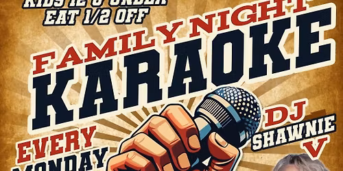 Family Karaoke Mondays at Rikenjaks on Ryan 
