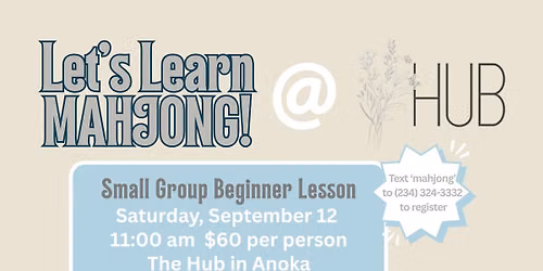 Mahjong Beginner Lesson