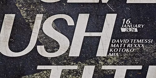 NACHTWERK | 01.16. | SLVL | USH | TITI | ARZEN\u00c1L | BUDAPEST