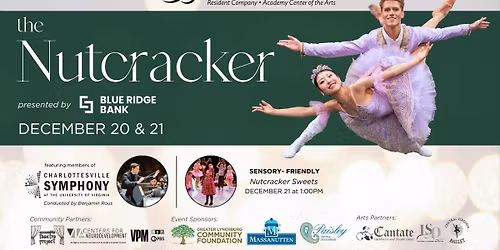 The Nutcracker with Charlottesville Symphony at Martin Luther King Jr Performing Arts Center