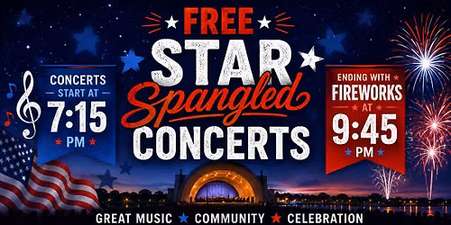 Saturday Night Free Star Spangled Concerts 