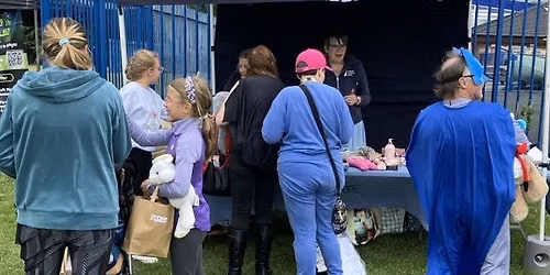 Fundraising stall at Atherton Carnival