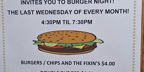 Burger Night
