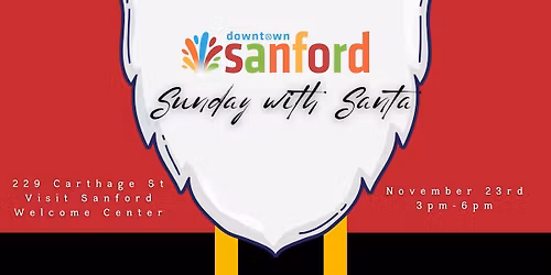 Downtown Sanford's Sunday with Santa
