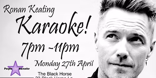 Karaoke at The Black Horse (Ronan Keating)