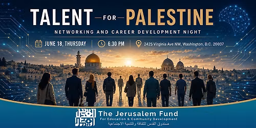 Talent for Palestine: Networking and Career Development Night
