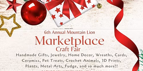 Mountain Lion Marketplace Craft Fair