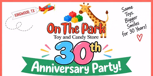 On the Park's 30 Year Anniversary Party!