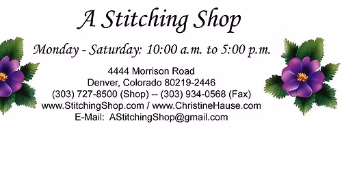 Last Sunday of the Month Stitch-In