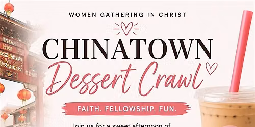 \u201cSweet Unity: A Sisterhood Dessert Crawl\u201d A Women\u2019s Faith Conversation