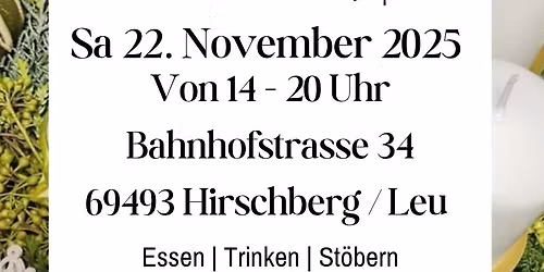 Weihnachtsmarkt mit Adventsausstellung bei der "Modebl\u00fcte"