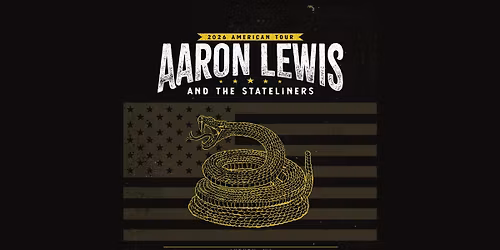 Aaron Lewis And The Stateliners: 2026 American Tour