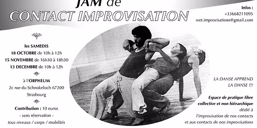 Jam de Contact Improvisation - Strasbourg