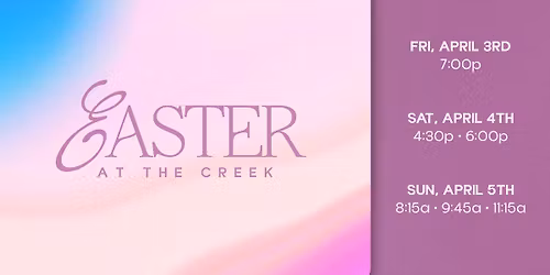 Easter At The Creek