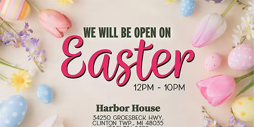 Celebrate Easter Sunday at Harbor House