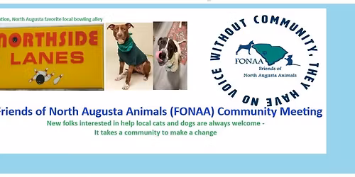 Friends of North Augusta Animals Community Meeting
