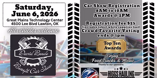 David Beede Benefit Car Show