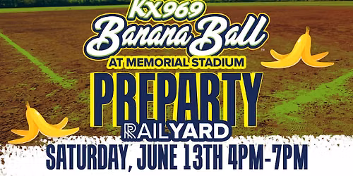 KX96.9 Banana Ball Preparty
