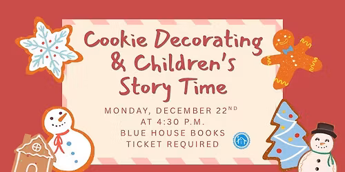Cookie Decorating & Children's Story Time