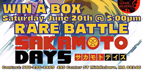 Sakamoto Days Rare Battle