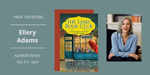 Author Event: Ellery Adams